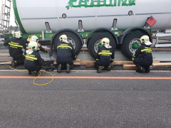 2020 08 18 LKW Unfall mit Gefahrguttransporter  3 