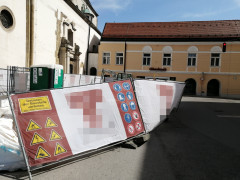 2021 04 05 Umgest  rzter Bauzaun Domplatz  2 